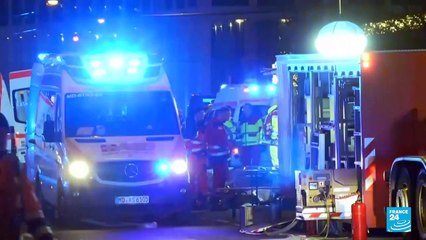 Alemania: atropello masivo en un mercado navideño en la ciudad de Magdeburgo