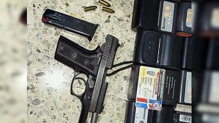 Ocupan celulares, armas de fuego en allanamiento en Jarabacoa