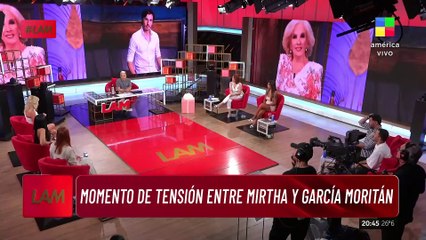 TENSIÓN entre Mirtha Legrand y Roberto García Moritán EN PLENA GRABACIÓN