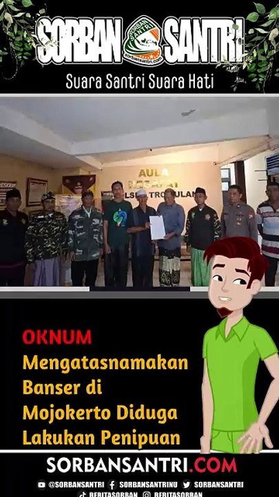Oknum Mengatasnamakan Banser di Mojokerto Diduga Lakukan Penipuan
