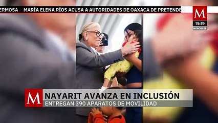 Nayarit avanza en inclusión; entregan 390 aparatos de movilidad