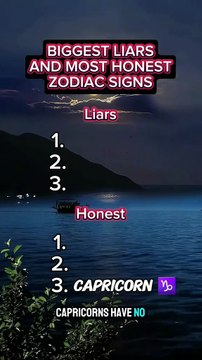 Biggest Liar & most Honest Zodiac Signs #zodiac #zodiacsigns #astro #astrology #horoscope