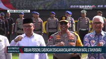 Ribuan Personil Gabungan Disiagakan Dalam Perayaan Natal dan Tahun Baru di Gorontalo