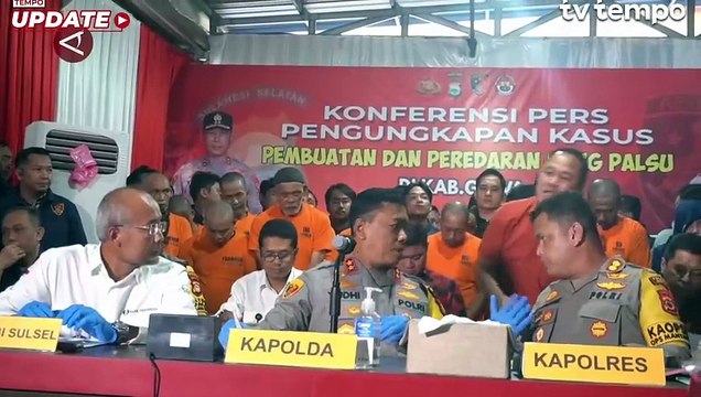 Polisi Tetapkan 17 Tersangka Kasus Uang Palsu di Kampus UIN Alauddin Makassar