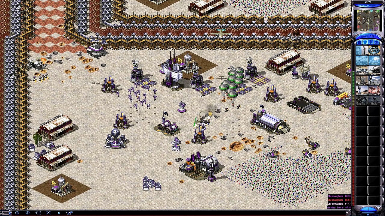 Red Alert 2 | Episode 7: USA vs 7 superweapons | Walls of jericho map