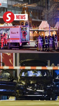 Driver kills at least two after ramming into crowd at German Christmas market