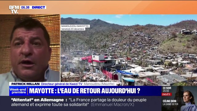 Eau à Mayotte: On a des ressources autour de nous, pourquoi on ne s'en sert pas? , demande Patrick Millan (directeur général de Kwezi TV)