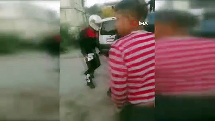 Polise mukavemet eden kişinin 61 suç kaydı tespit edildi