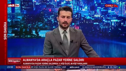 Almanya'da araçla pazar yerine saldırı!