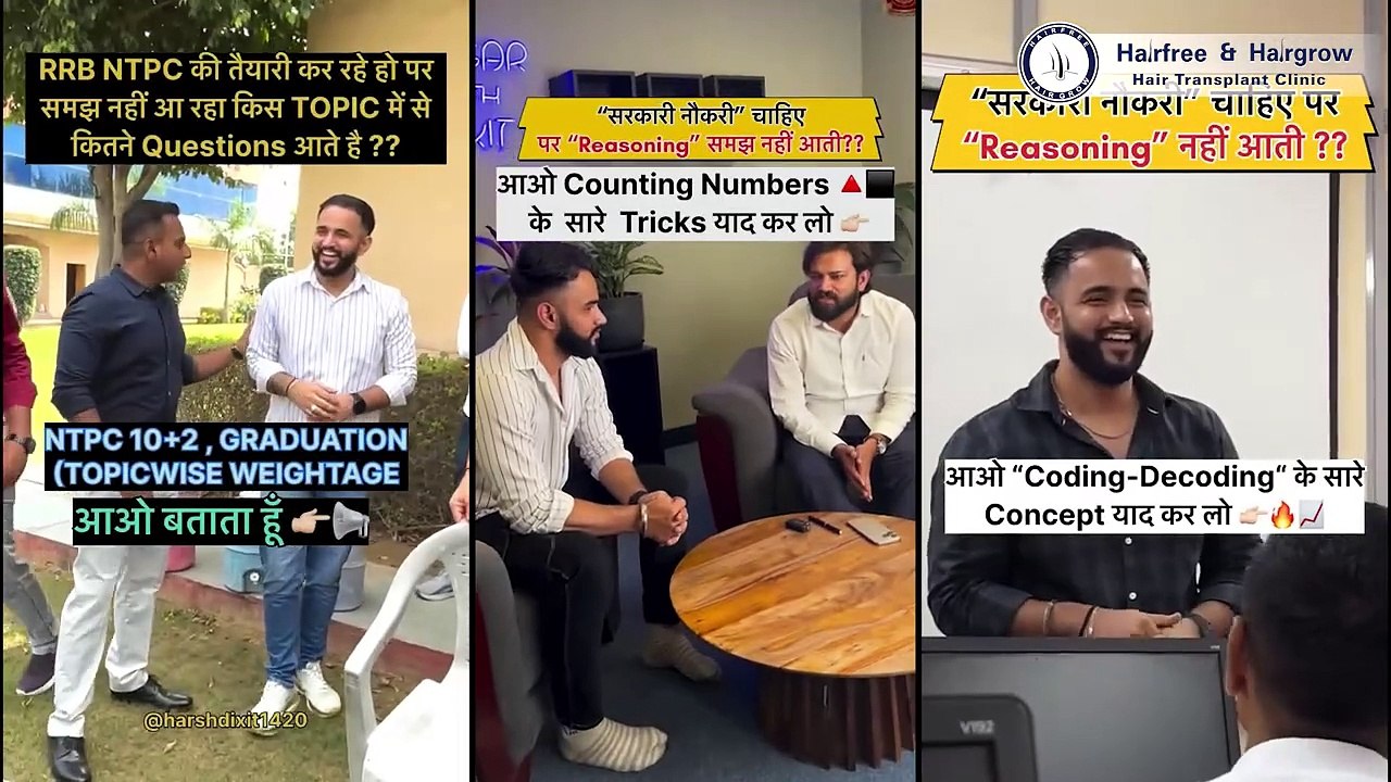 Mentor, Motivator & Ex BSF Personnel Harsh Dixit Trusts Hairfree and Hairgrow for Hair Transplant