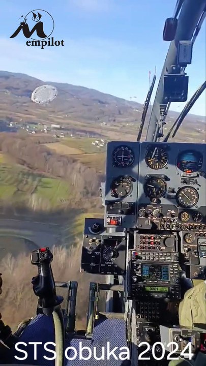 emGAZELA H-45 (SA342) Soko - STS obuka Turjak Mahovljani LQBK Banja Luka S24+ 2024