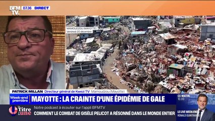 "C'est très inquiétant": des premiers cas de gale signalés à Mayotte, rapporte Patrick Millan (directeur général de Kwezi TV)