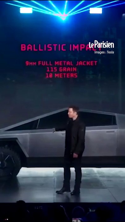 Cybertruck : le pick-up version Tesla fait sensation dans les rues de Paris