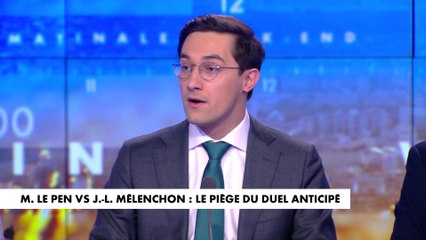 L'édito de Jules Torres : «Marine Le Pen vs Jean-Luc Mélenchon : le piège du duel anticipé»