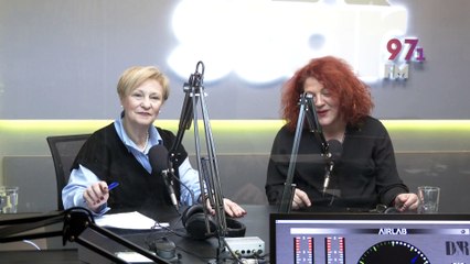 Η Πρόεδρος του Εμπορικού Συλλόγου Σπερχειάδας, Ελένη Χατζή στον STARFM