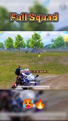 1V4 Full Squad aggressive Fight pubg mobile video
