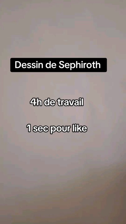Dessin de Sephiroth