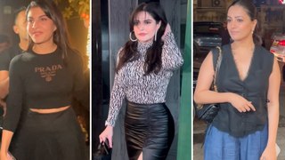 Jacqueline Fernandez, Zareen Khan & Anita Hassanandani Clicked Spotted In Bandra | Bollywood Beauties