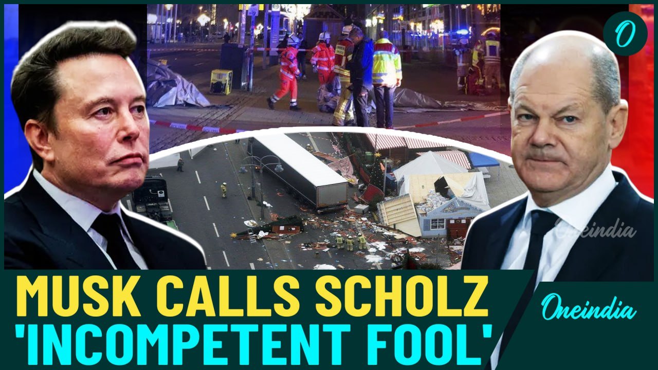 Musk Demands Scholz Resign After Christmas Market Attack by Saudi Doctor Kills 2, Injures Dozens