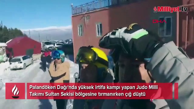 Palandöken Dağı'nda çığ meydana geldi