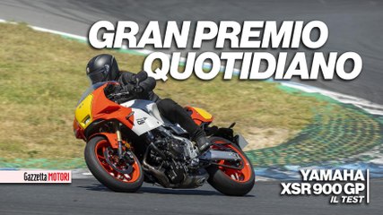 Yamaha Xsr900 GP, come va. Pieno di fascino rétro e divertimento