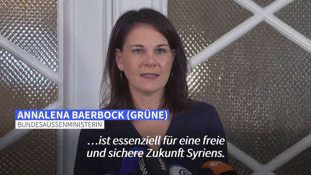 Baerbock warnt in Türkei vor Eskalation des Konflikts mit Kurden in Syrien