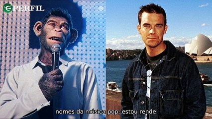 "Robbie Williams vira chimpanzé em filme, teoria sobre Stonehenge e filmes de Natal surpreendentes"