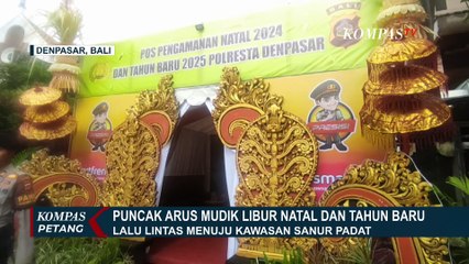 Kepadatan  saat Arus Mudik Libur Natal dan Tahun Baru di Pantura dan Bali