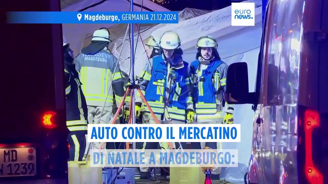 Germania, attacco al mercatino di Natale di Magdeburgo: almeno cinque morti e duecento feriti