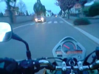 balade en hornet 2008 région bas-rhin!!!