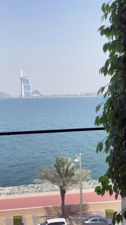 Burj al arab view from palm jumeirah