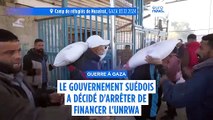 Le chef de l'UNRWA juge décevante la décision de la Suède de mettre fin à son 