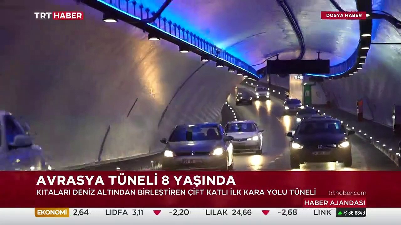 Avrasya Tüneli 8 yaşında