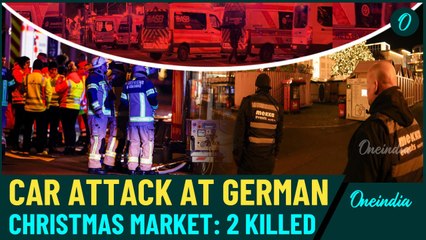 SHOCKING - Christmas Market Tragedy in Germany: 2 Killed, 68 Injured; Suspect a Saudi Citizen