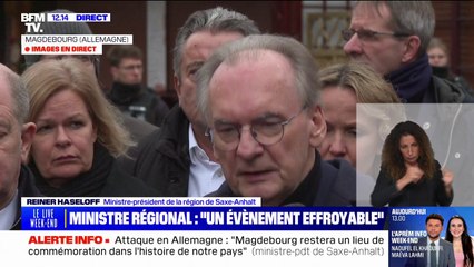 "Cet évènement est effroyable": Olaf Scholz, chancelier allemand, exprime "sa solidarité" aux familles des victimes du marché de Magdebourg