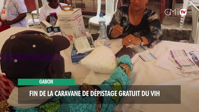 [#Reportage] Gabon : fin de la caravane de dépistage gratuit du VIH