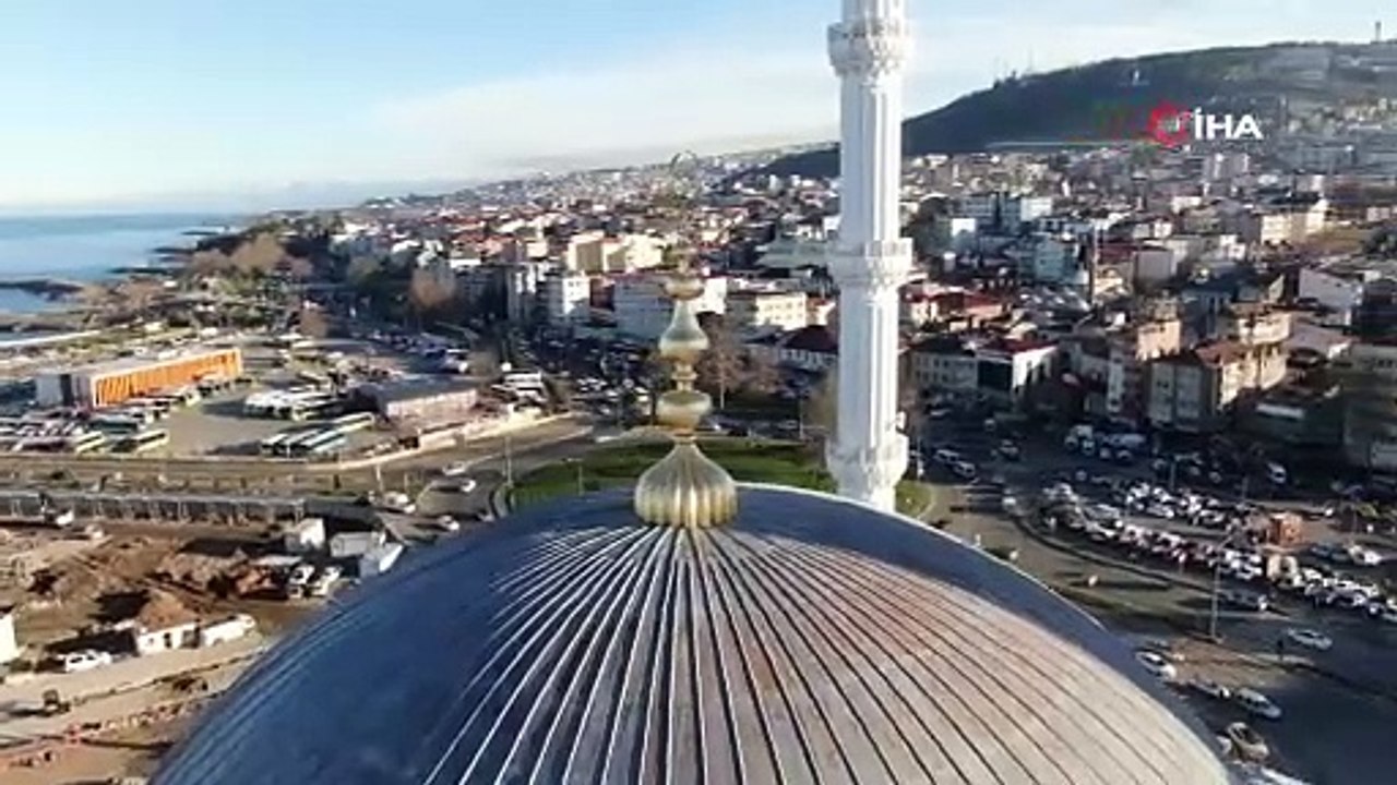 Trabzon'un sahilinde dev bir proje: şehir camii...