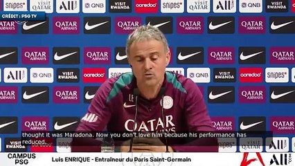 Luis Enrique vole encore au secours de Bradley Barcola