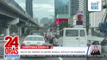 Daloy ng trapiko sa Metro Manila, patuloy na bumibigat | 24 Oras Weekend