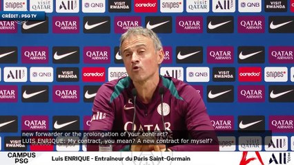 La nouvelle sortie remarquée de Luis Enrique sur le mercato hivernal