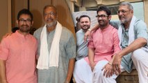 Vanvaas Promotions: Aamir Khan, Nana Patekar & Anil Sharma's Friendship Goals | Photoshoot