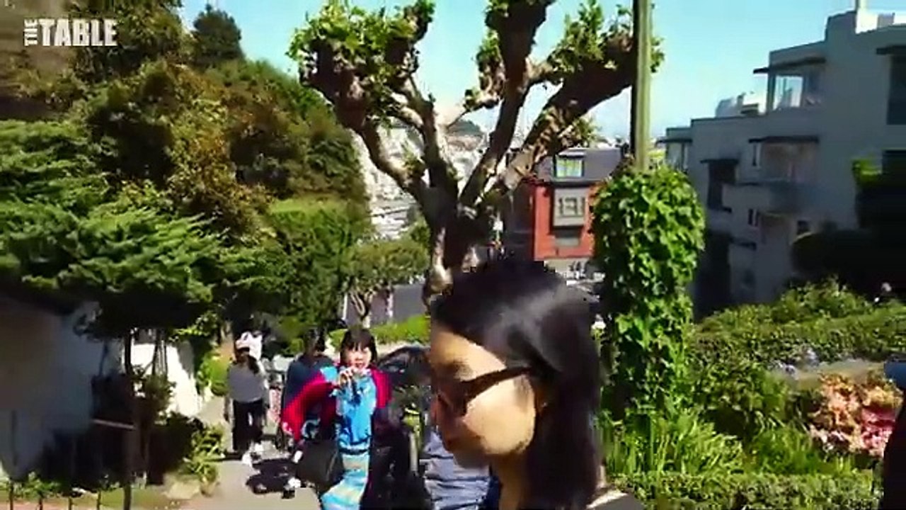 Walking Tour San Francisco Downtown San Francisco Lombard Street California