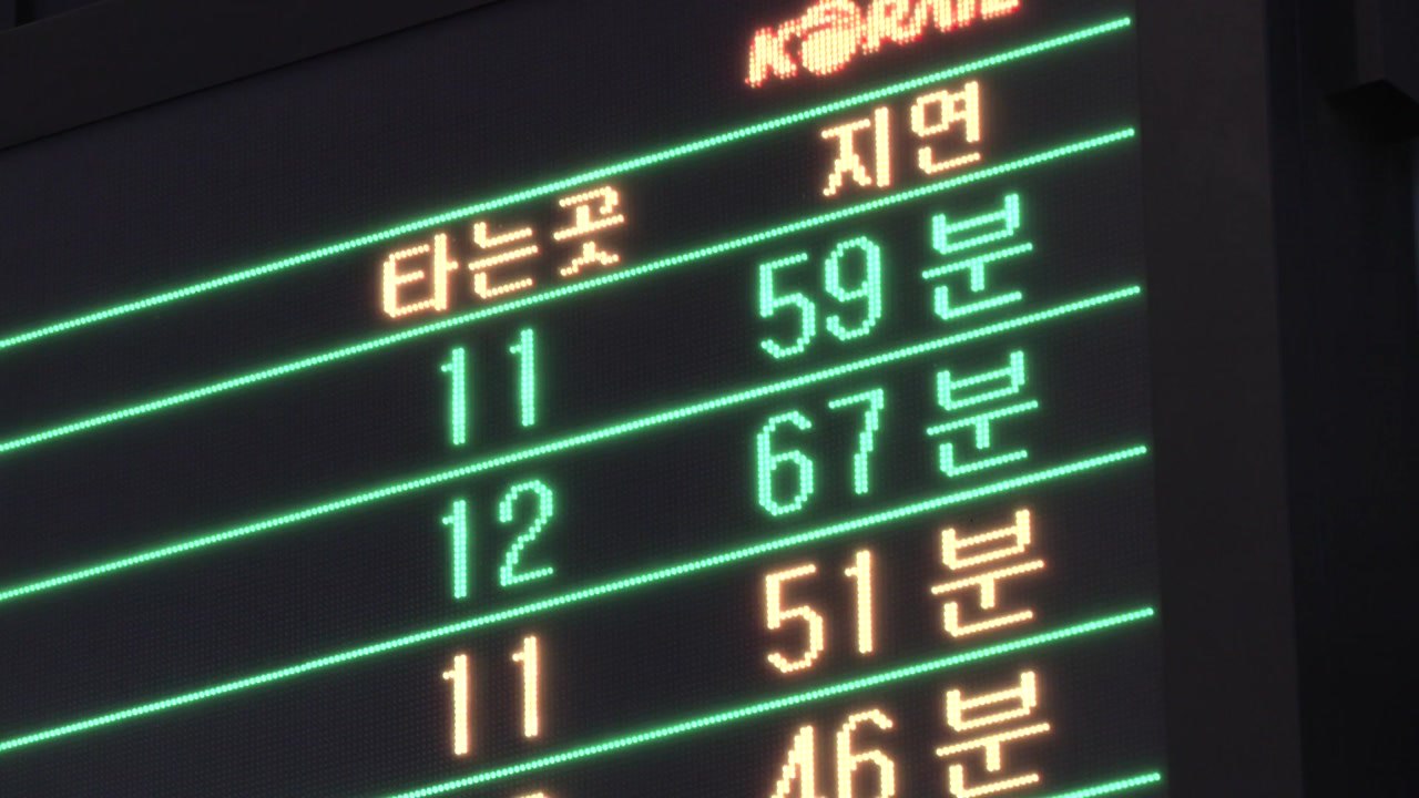 부산행 SRT 열차 동대구역서 고장...운행 지연 / YTN