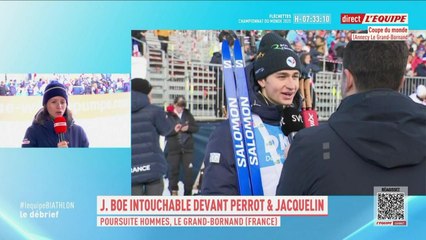 Biathlon - Après-course de la poursuite messieurs du Grand-Bornand - 62 - Tous sports