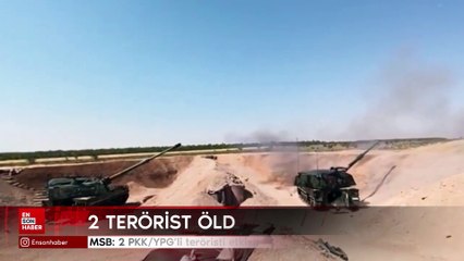 MSB: 2 PKK/YPG'li teröristi etkisiz hale getirildi
