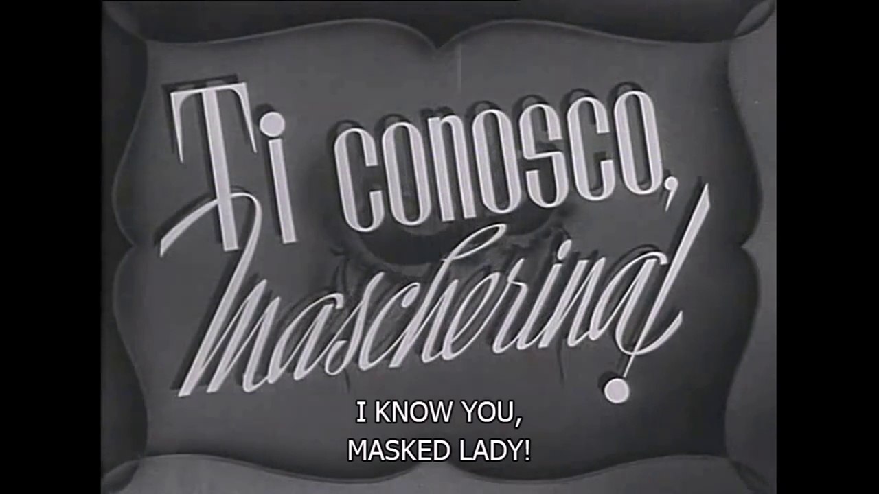 Ti conosco, mascherina! (1943) [ENG HSUBS] di E. De Filippo, da una farsa di E. Scarpetta
