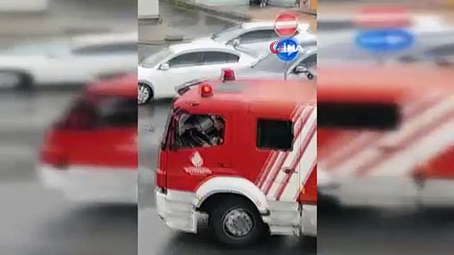 Yine bildiğiniz gibi! Seyir halindeki Tofaş alev aldı! O anlar kamerada