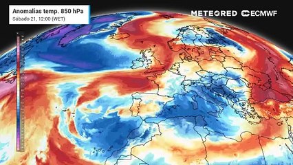 Batalha de massas de ar às portas do Natal na Europa, o que sobrará para Portugal?