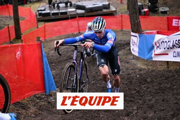 l'arrivée de l'étape à Hulst - Cyclo cross (H) - Coupe du monde