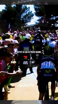 Quand un cycliste se retrouve sans vélo #sport #cyclisme